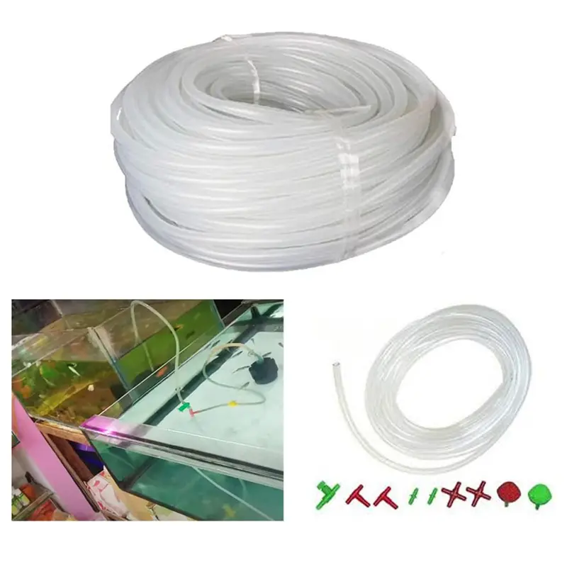 Flexible Silicone Pipe Roll 100 m, for Aqua Farming